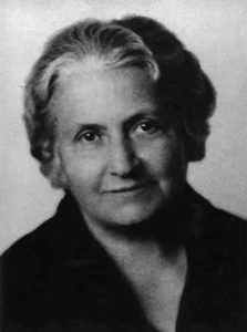 Maria Montessori portrait